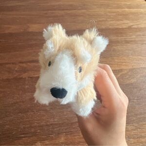 Cute Corgi Dog Plush Keychain Charm Backpack Bag Pendant Kawaii Gift New